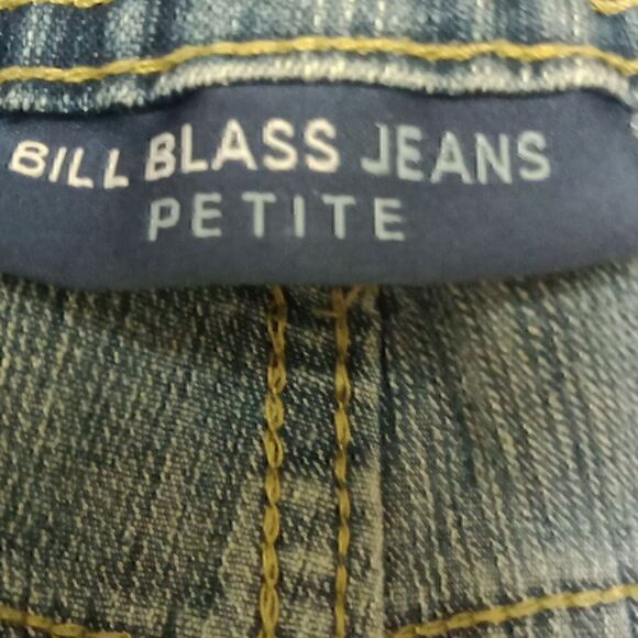 Bill Blass  Blue Jeans size 12P Stretch - Picture 5 of 7